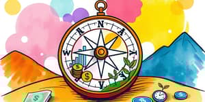 La brújula financiera: direcciones para el éxito económico